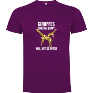 Giraffe Joy Army Tshirt