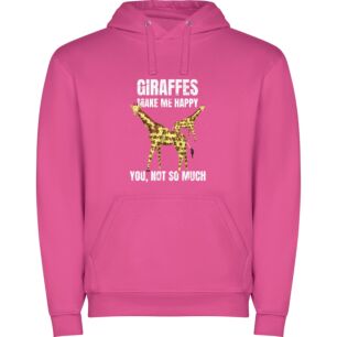 Giraffe Love, Not You Φούτερ με κουκούλα