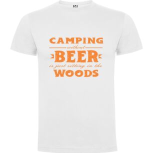 Glamping with Craft Beers Tshirt