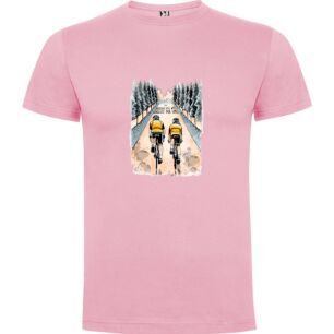 Glory Road Bikers Tshirt σε χρώμα Ροζ Large