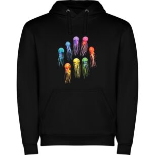 Glowing Ocean Ensemble Φούτερ με κουκούλα σε χρώμα Μαύρο 11-12 ετών