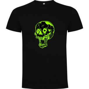 Glowing Skull Cartoons Tshirt
