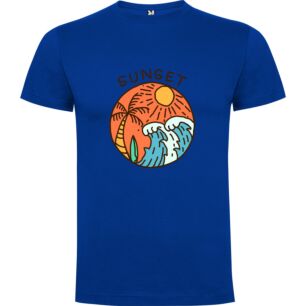 Glowing Sunset Waterscape Tshirt