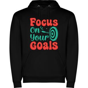 Goal-Focused Visual Motivation Φούτερ με κουκούλα