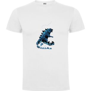 Godzilla's Electric Portrait Tshirt σε χρώμα Λευκό 11-12 ετών