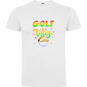 Golf & Tacos Artwork Tshirt