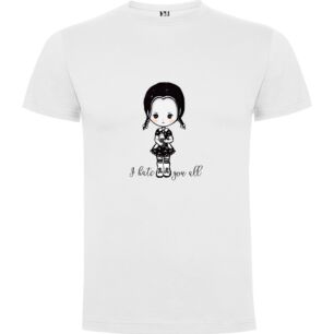 Gothic Camera Doll Tshirt σε χρώμα Λευκό 11-12 ετών