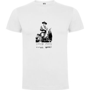 Gothic Horseman Grit Tshirt σε χρώμα Λευκό 3-4 ετών
