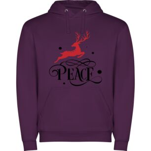 Graceful Peace: Adobe-inspired Logo Φούτερ με κουκούλα