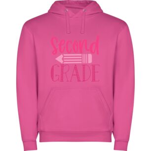 Grade-A Pink Signage Φούτερ με κουκούλα