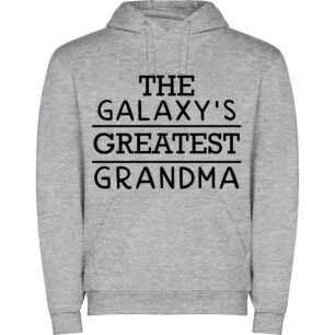 Grandma of the Galaxies Φούτερ με κουκούλα