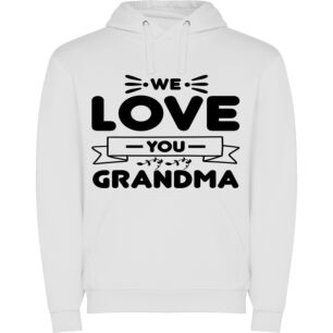 Grandma's Love and Elegance Φούτερ με κουκούλα