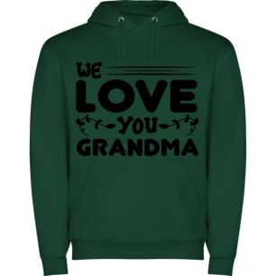 Grandma's True Love: Graphic Φούτερ με κουκούλα