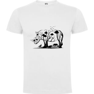 Grassland Wildlife Spectacle Tshirt