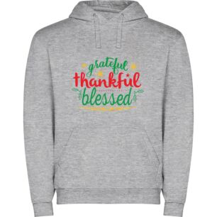 Grateful Blessings: A Stunning Card Φούτερ με κουκούλα