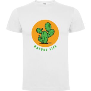 Green Cactus Life Tshirt σε χρώμα Λευκό Medium