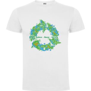 Green Cycle Artwork Tshirt σε χρώμα Λευκό Medium
