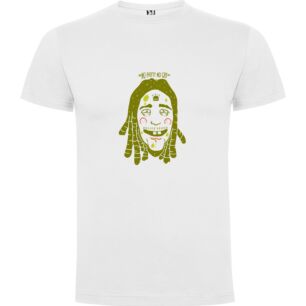 Green-haired Portrait Parody Tshirt σε χρώμα Λευκό XXXLarge(3XL)