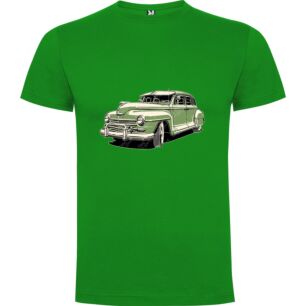 Green Retro Ride Tshirt