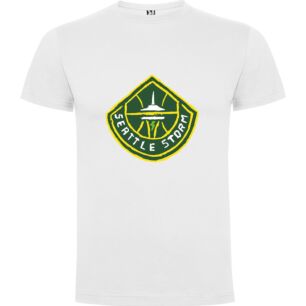Green Storm Logo Design Tshirt σε χρώμα Λευκό 11-12 ετών