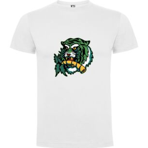 Green Tiger Slugger Tshirt