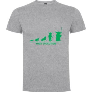 Green Yoda Evolution Tshirt