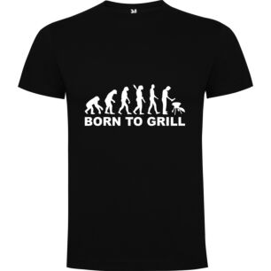 Grill Evolution Sticker Tshirt