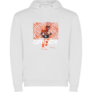 Gritty Football Fusion Φούτερ με κουκούλα σε χρώμα Λευκό 11-12 ετών