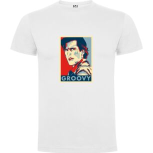 Groovy Jim's Glowy Poster Tshirt σε χρώμα Λευκό 11-12 ετών