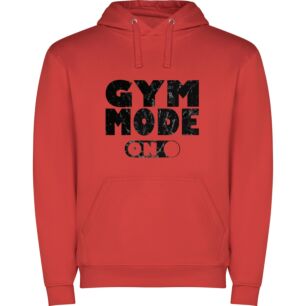 Gym Mode: Fitness Art Φούτερ με κουκούλα