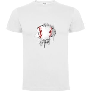 Half Ball, Torn Fabric Tshirt σε χρώμα Λευκό 9-10 ετών
