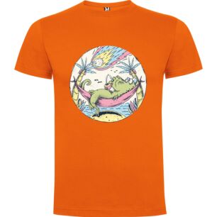 Hammock Croc Anthropomorphism Tshirt