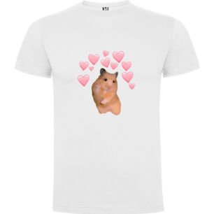 Hamster Love Affair Tshirt σε χρώμα Λευκό 9-10 ετών