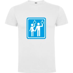 Hand in Hand: Bus Stop Tshirt σε χρώμα Λευκό Large