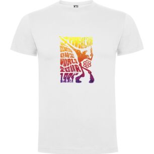 Handstand Psychedelia T-shirt Tshirt σε χρώμα Λευκό 3-4 ετών