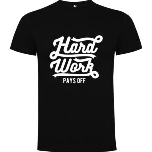 Hard Work Graphic Gear Tshirt