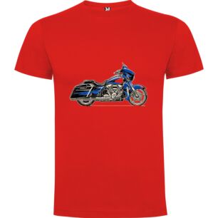 Harley's Blue Vector Ride Tshirt