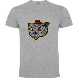 Hat-Wearing Owl Wizard Tshirt