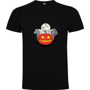 Haunted Pumpkin Graveyard Tshirt