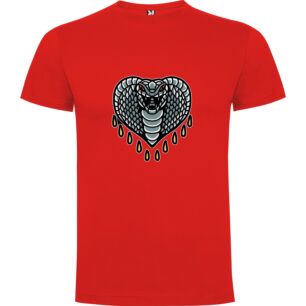 Heart Cobra Art Mascot Tshirt