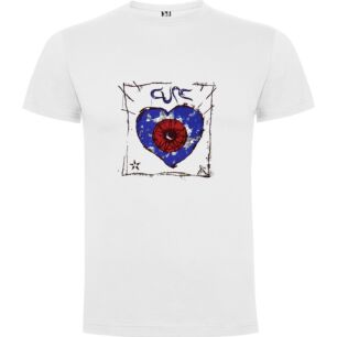 Heart Eye Visionary Art Tshirt σε χρώμα Λευκό 3-4 ετών