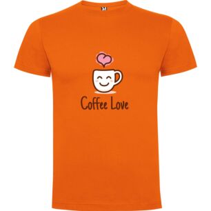 Heartfelt Coffee Celebration Tshirt