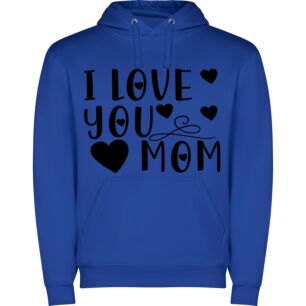 Hearts for Mom's Love Φούτερ με κουκούλα