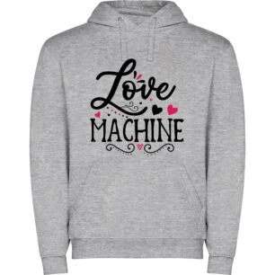 Hearts' Love Machine: Inspired Φούτερ με κουκούλα