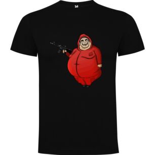 Heavy Gun Cartoon Character Tshirt