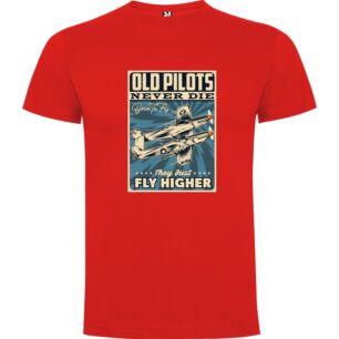 High-Flying Vintage Pilots Tshirt
