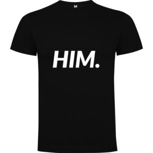 Him-inspired Logo Exhibit Tshirt