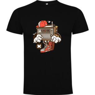 HipHop BoomBox Robot Tshirt