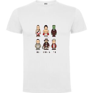 Hollywood's Ensemble Spectacle Tshirt σε χρώμα Λευκό Medium