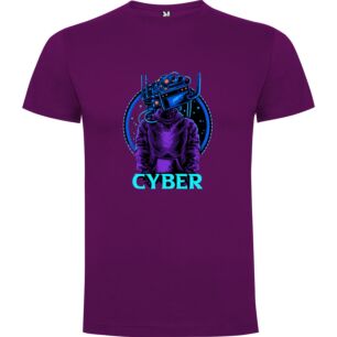 Hooded Cyberpunk Mastermind Tshirt